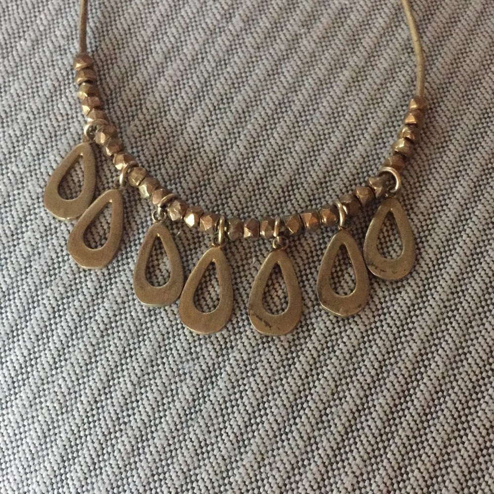 Vintage Tear drop Necklace